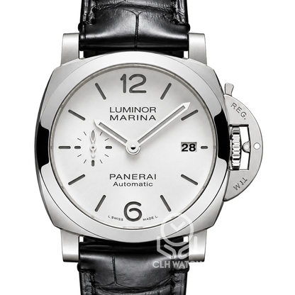Panerai 沛納海 Luminor Marina Quaranta PAM01271 PAM1271 白面 皮帶 自動上鍊 P.900機芯 三日動力