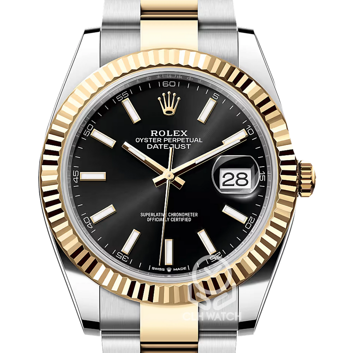 Rolex 勞力士 Datejust 41 日誌型 126333 三版帶 黑面 18K半金五珠帶 DJ41 DJ2