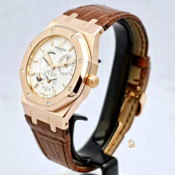 AP愛彼 皇家橡樹Royal Oak Dual Time 26120OR.OO.D088CR.01 39mm 鱷魚皮錶帶