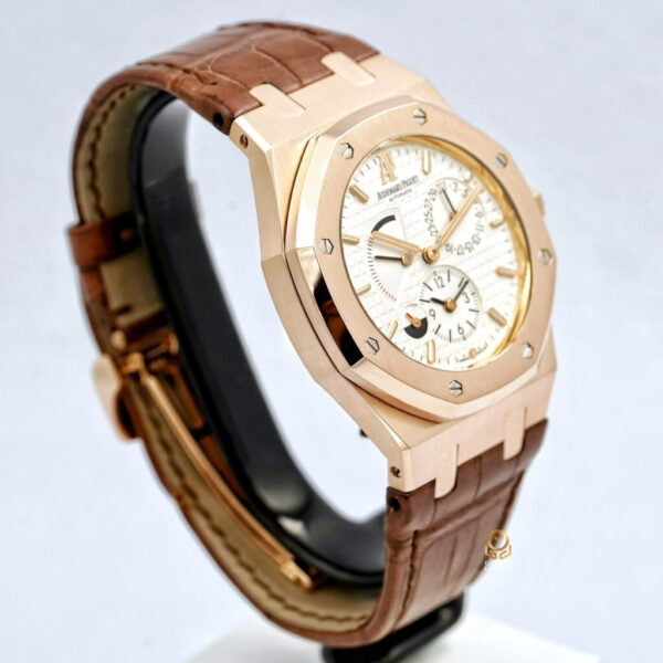 AP愛彼 皇家橡樹Royal Oak Dual Time 26120OR.OO.D088CR.01 39mm 鱷魚皮錶帶