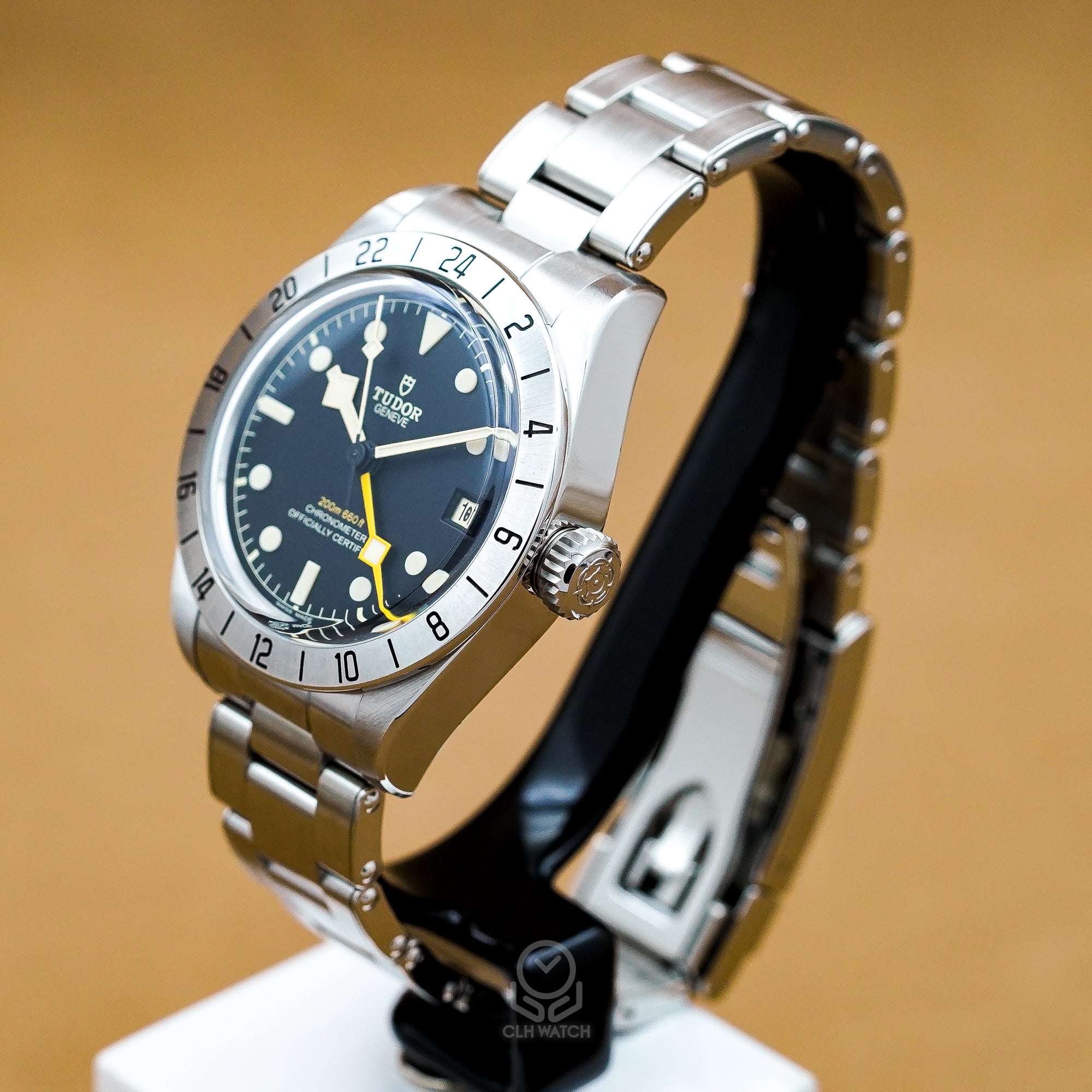 Tudor 帝舵 Black Bay Pro GMT 黃針兩地時區 貝克漢探險家 79470 2025年 39mm