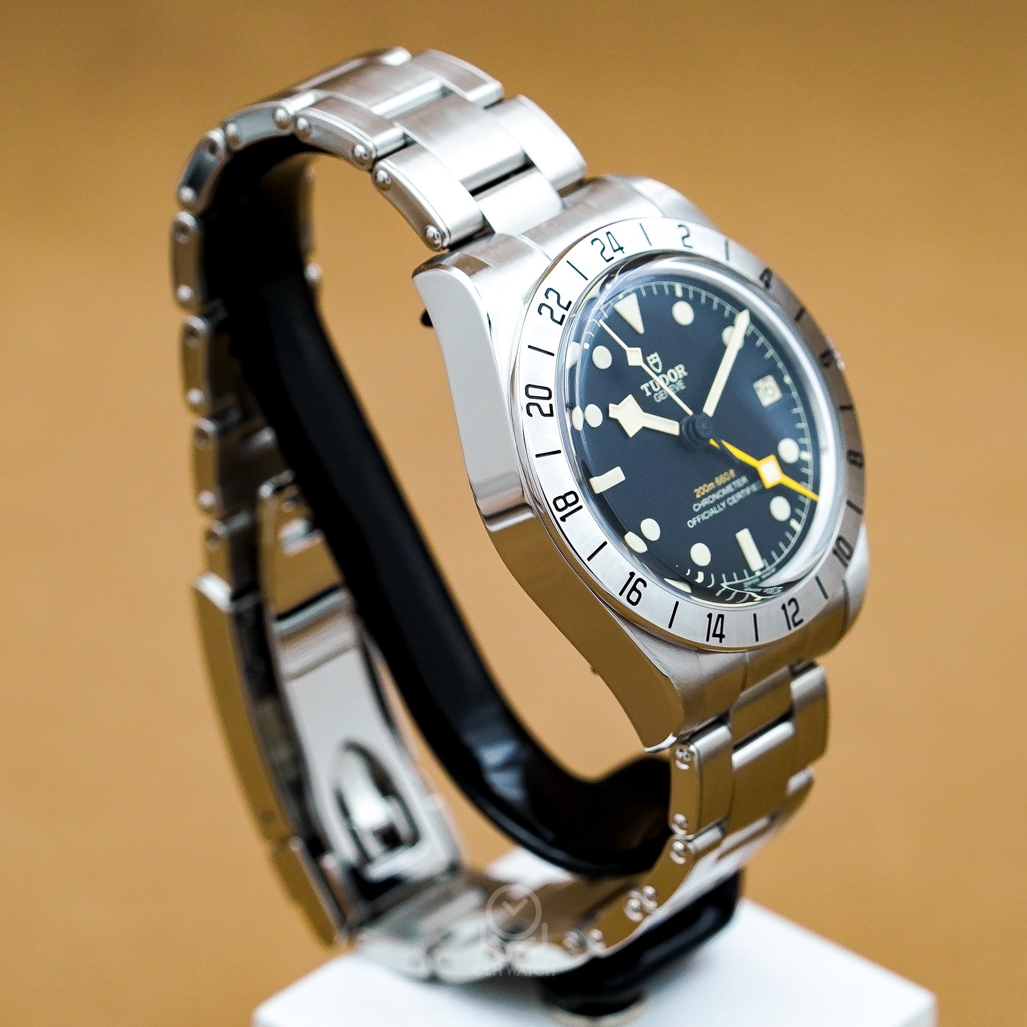 Tudor 帝舵 Black Bay Pro GMT 黃針兩地時區 貝克漢探險家 79470 2025年 39mm