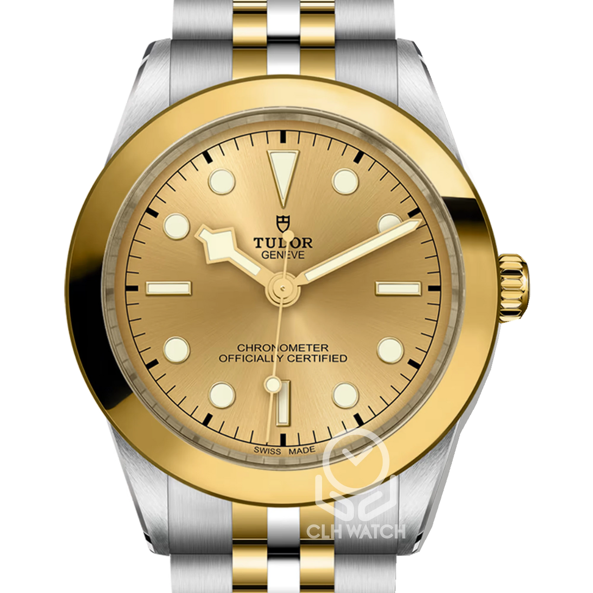 TUDOR 帝舵 Black Bay One S&G M79643-0005 香檳面 黃金鋼五珠帶 天文台認證腕錶 79643
