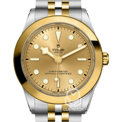 TUDOR 帝舵 Black Bay One S&G M79643-0005 香檳面 黃金鋼五珠帶 天文台認證腕錶 79643