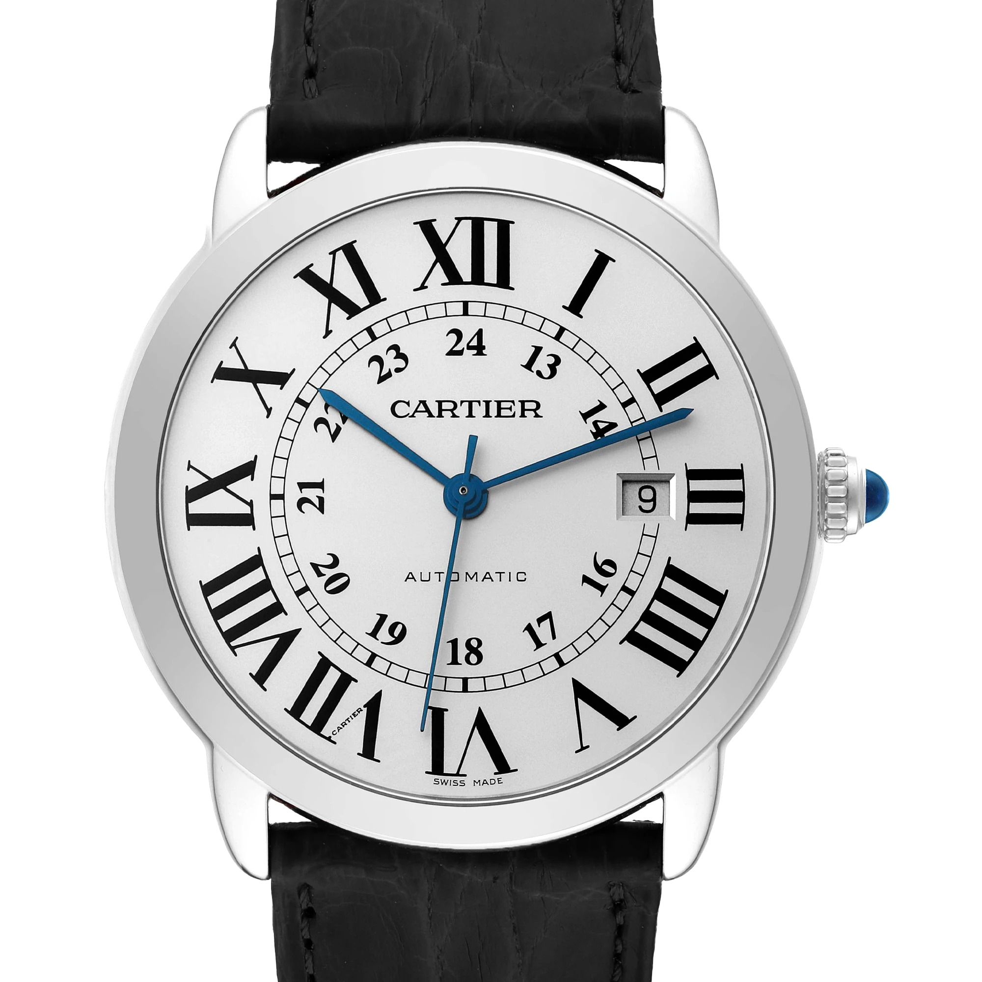 Cartier 卡地亞 Ronde Solo XL W6701010 銀白面盤 大型款 2015年台灣公司貨42mm （已交流）