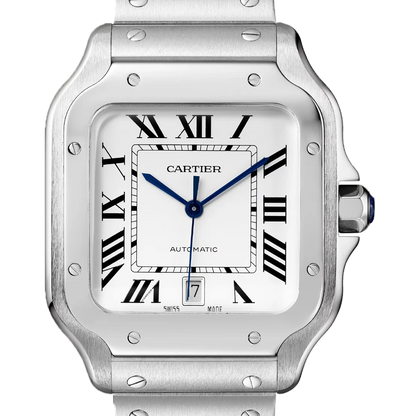 Cartier 卡地亞 Santos de 山度士 WSSA0018 白色面盤 經典大尺寸 2023年台灣公司貨 39.8mm