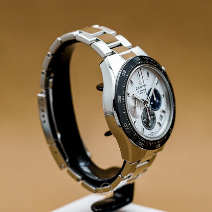 Zenith 真力時 Chronomaster Sport 03.3100.3600/69.M3100 白面 白熊貓 1/10秒計時碼錶 2021年 41mm