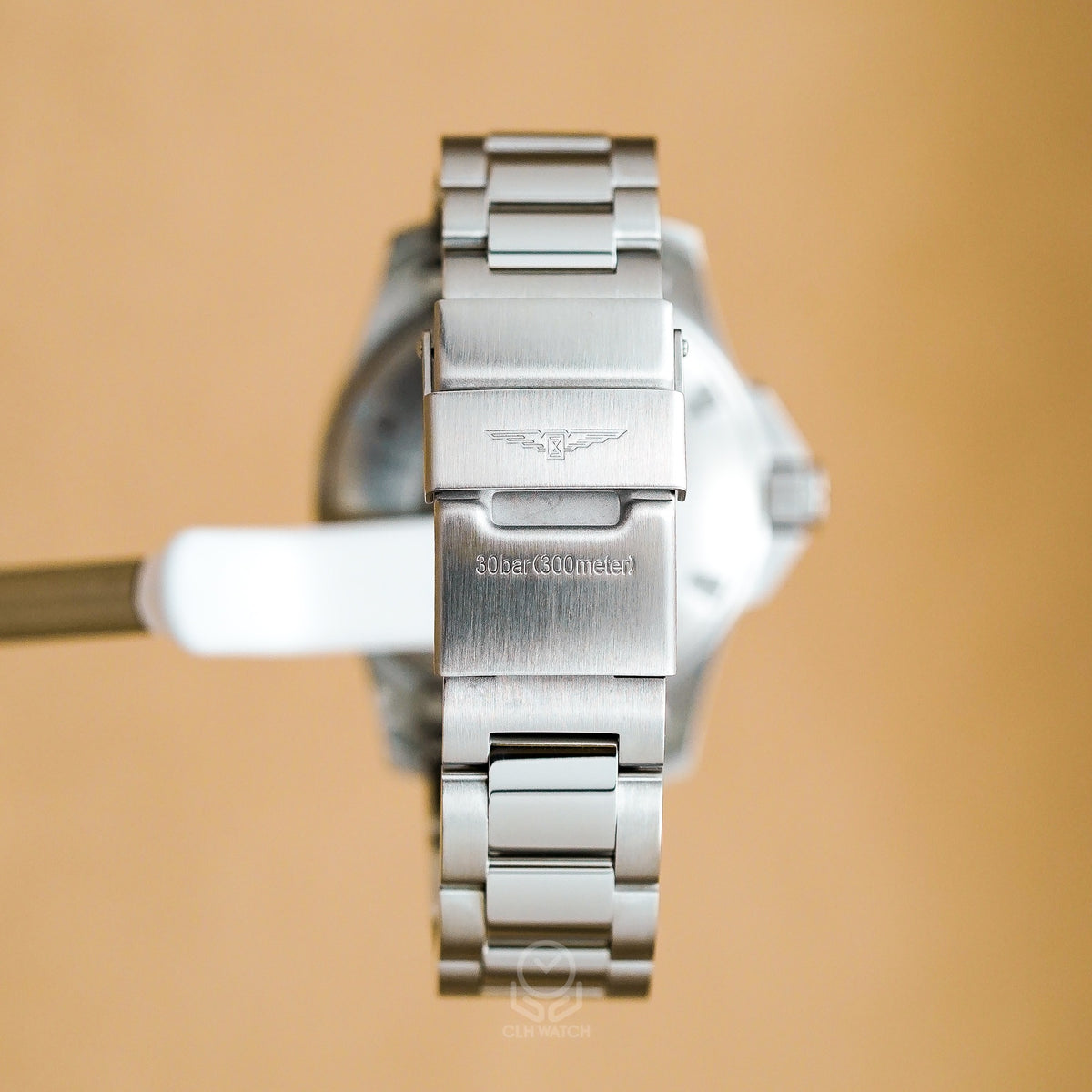 Longines 浪琴 HydroConquest L3.782.4.06.6 精鋼折疊安全錶扣實拍