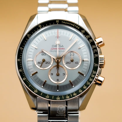 Omega 歐米茄 Speedmaster 超霸 東京2020 綠圈灰面 522.20.42.30.06.001