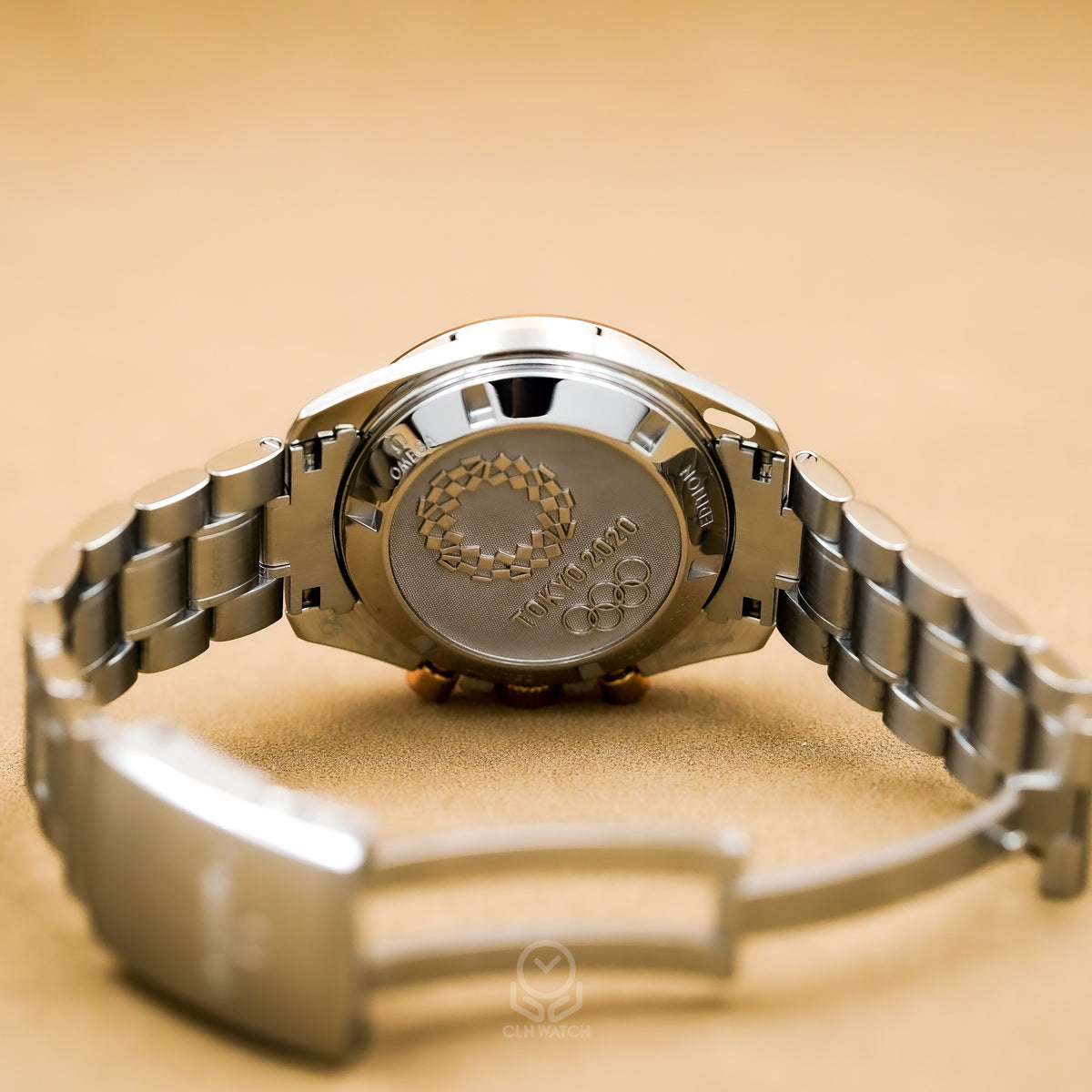 Omega 歐米茄 Speedmaster 超霸 東京2020奧運限量版 522.20.42.30.06.001 灰面綠圈 Sedna金 42mm 2018～2020年 95%新（已交流）