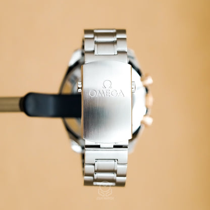Omega 歐米茄 Speedmaster 超霸 東京2020奧運限量版 522.20.42.30.06.001 灰面綠圈 Sedna金 42mm 2018～2020年 95%新（已交流）