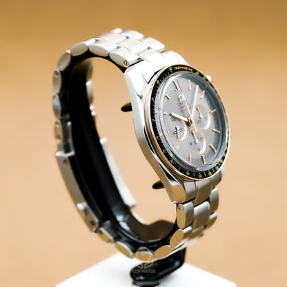 Omega 歐米茄 Speedmaster 超霸 東京2020奧運限量版 522.20.42.30.06.001 灰面綠圈 Sedna金 42mm 2018～2020年 95%新（已交流）