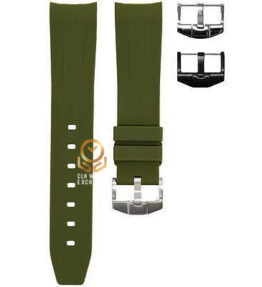 Horus Straps H210 錶帶 勞力士 素色 21mm 弧形凹凸面
