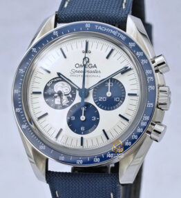 台灣公司貨 Omega 歐米茄 Speedmaster 超霸 銀史努比獎章 50週年紀念版腕錶 31032425002001 第三代史努比
