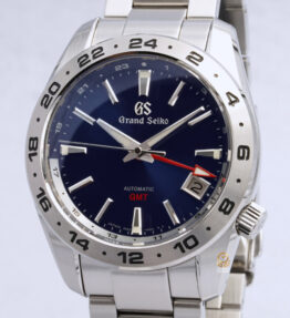 Grand Seiko 頂級精工 GS SBGM245G GMT運動腕錶 Grand Seiko 藍面40.5mm
